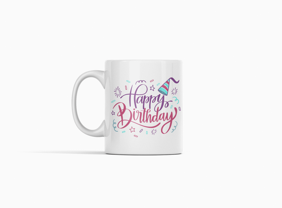 Mug Happy Birthday 11 Oz Ref. 30 x 1 Unidad