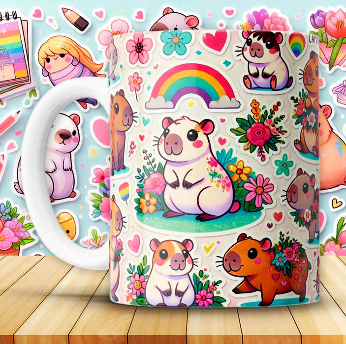 Mug San Valentin Capibara 11 Oz Ref. 27 x 1 Unidad
