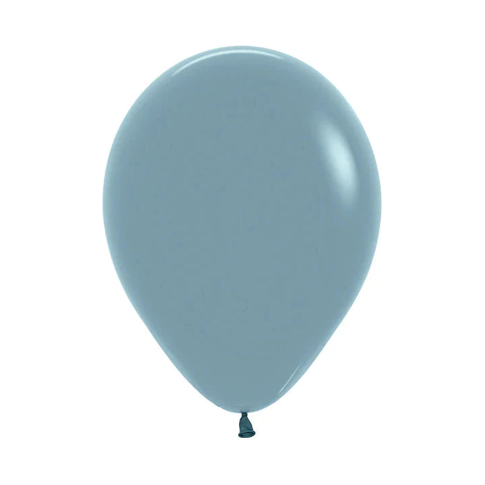 Globo Azul Pastel Dusk R9 X 12 Unidades Sempertex