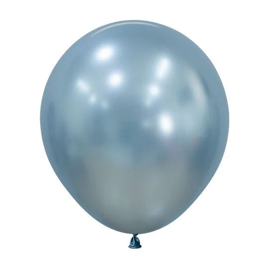 Globo Azul Artico Silk R18 x 6 Unidades Sempertex