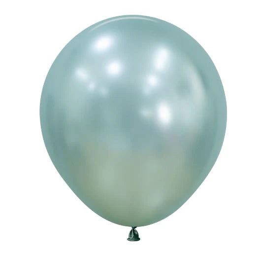 Globo Verde Menta Silk R18 x 6 Unidades Sempertex