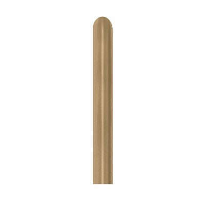 Globo Rocio De Oro Silk Tubito 260 x 50 Unidades Sempertex