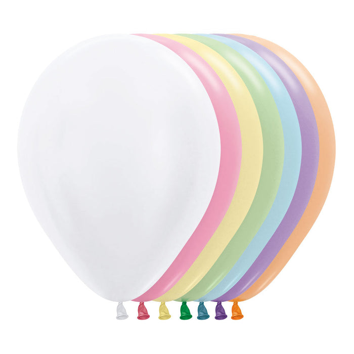 Globo Surtido Satin R9 X 20 Unidades Sempertex