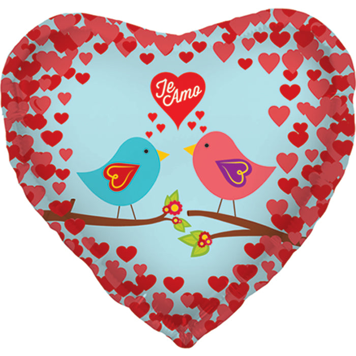 Globos Metalizados Love 18" Ref. 28