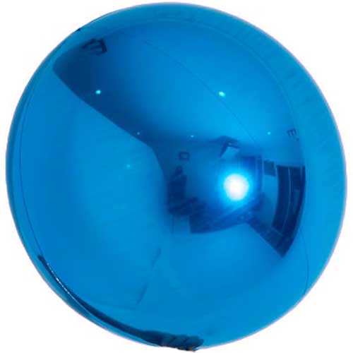Globo Mini Esfera 10" Azul Rey x 1 Unidad