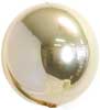 Globo Mini Esfera 10" Dorado Blanco x 1 Unidad