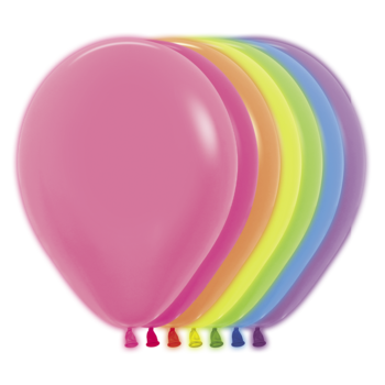 Globo Surtido Neon R5 X 50 Unidades Sempertex