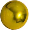 Globo Mini Esfera 7" Dorada x 1 Unidad