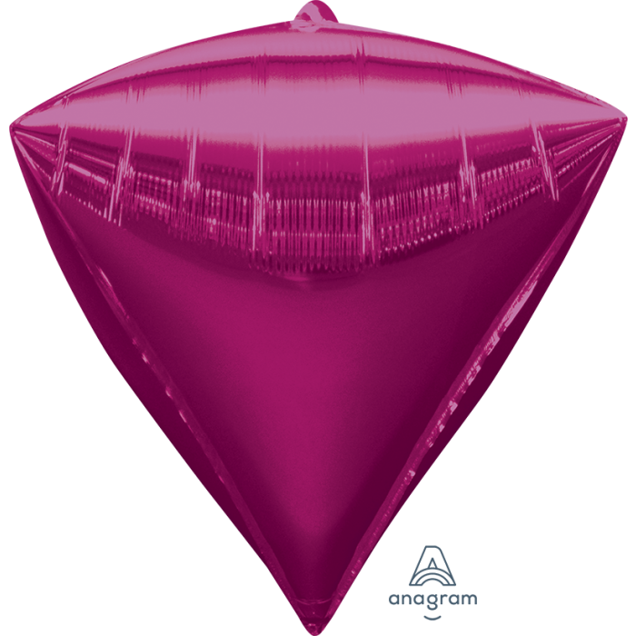 Globo Metalizado Diamondz 17" Fucsia Anagram
