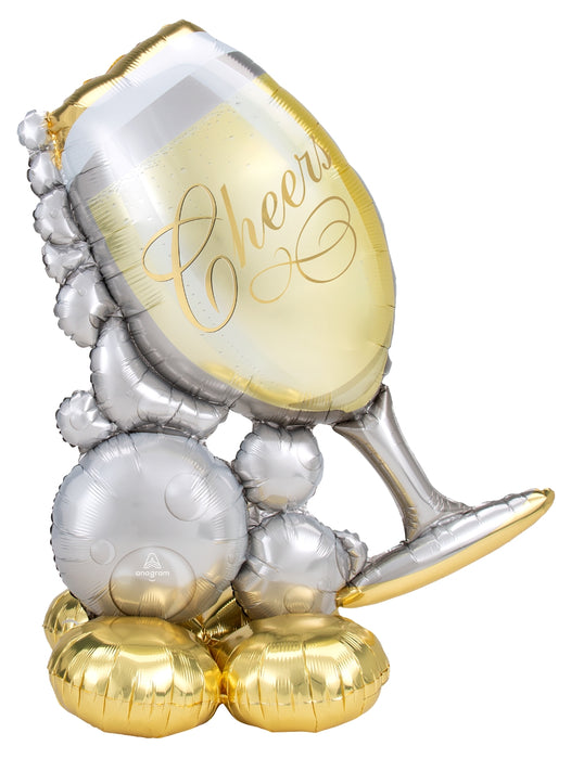 Globo Airloonz Copa de Vino Burbujeante 51" Anagram