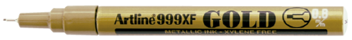Marcador Artline 990XF 1.2mm Dorado