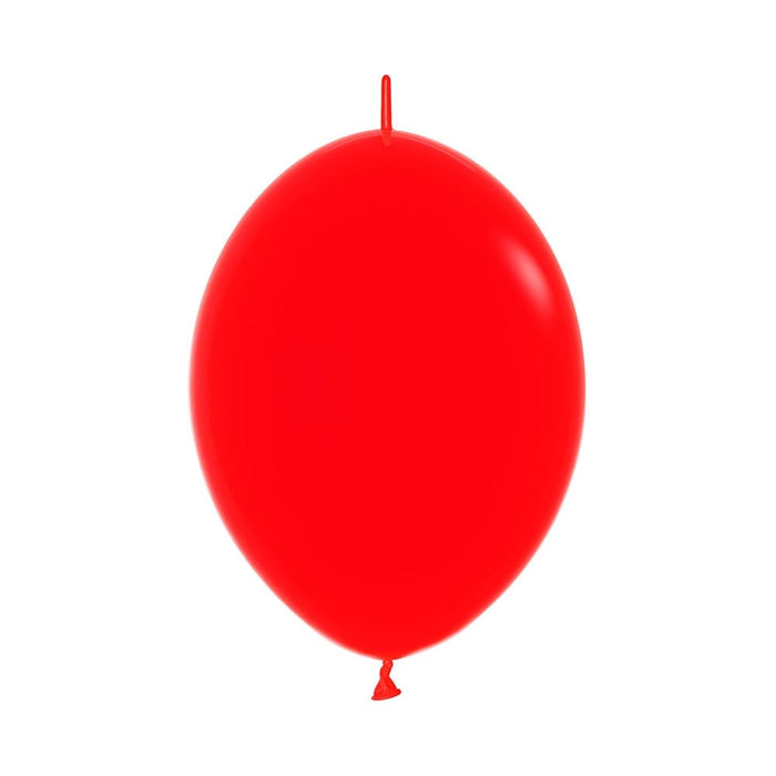 Globo Rojo Fashion LOL 12" X 50 Unidades Sempertex