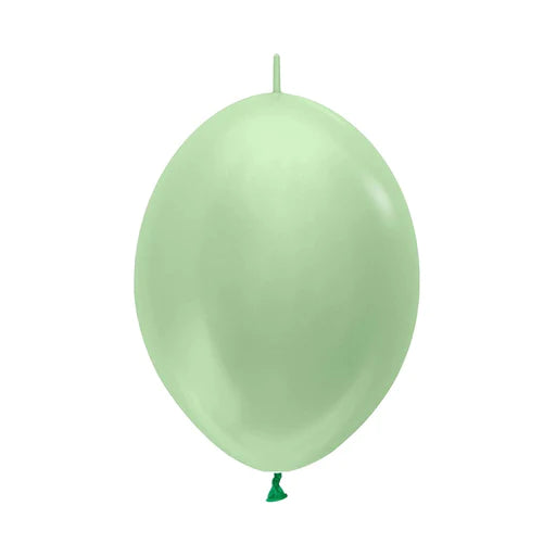 Globo Verde Lima Satin LOL 12" X 50 Unidades Sempertex