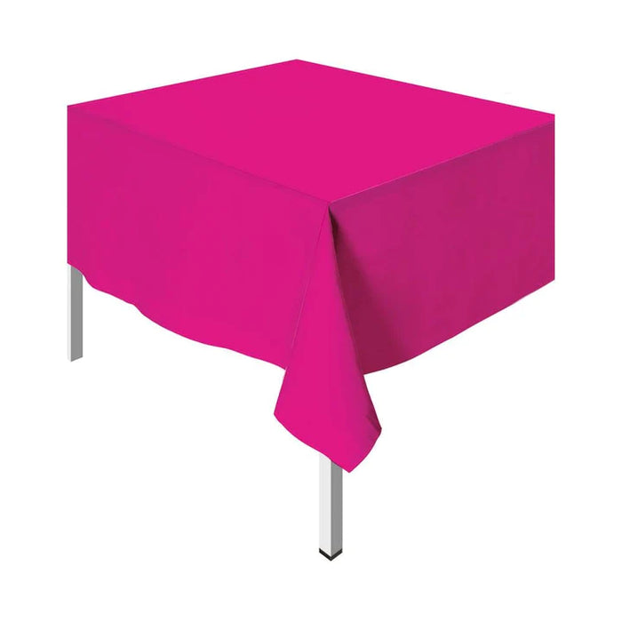 Mantel Plastico Rectangular Fucsia x 1 Unidad Sempertex