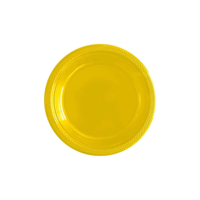 Plato Deluxe Pequeño Amarillo 15 cm x 10 Unidades Sempertex