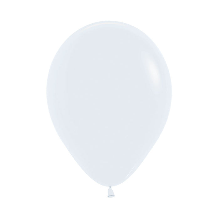 UNIDAD De Globo 005 Blanco Fashion R18 x UNIDAD