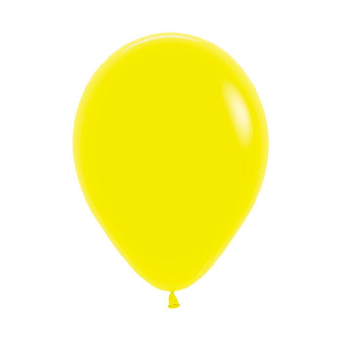 UNIDAD De Globo Amarillo Fashion R18 x UNIDAD