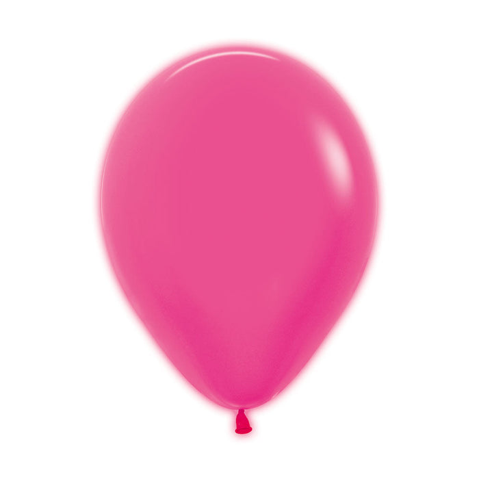 Globo Fucsia Neon R9 X 50 Unidades Sempertex