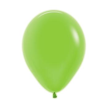 Globo Verde Neon R9 X 50 Unidades Sempertex