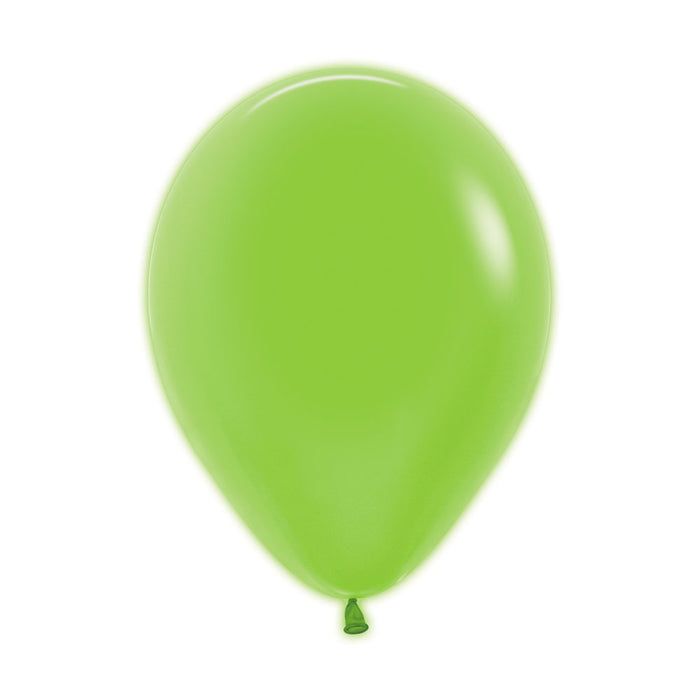 Globo Verde Neon R12 X 50 Unidades Sempertex