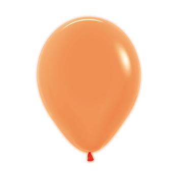 Globo Naranja Neon R5 X 50 Unidades Sempertex