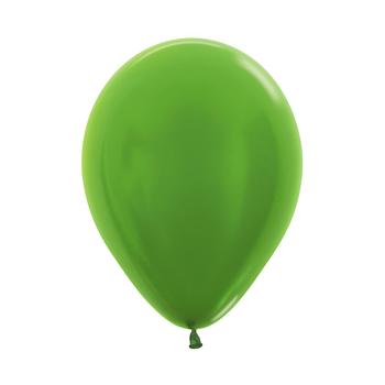 Globo Verde Lima Metal R5 X 50 Unidades Sempertex