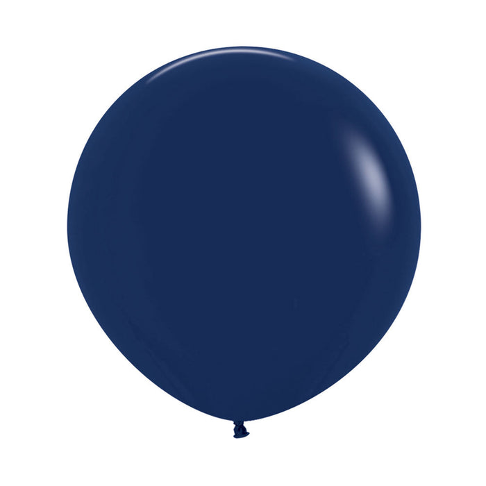 UNIDAD De Globo 044 Azul Naval Fashion R24 x UNIDAD