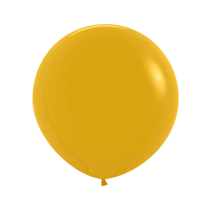UNIDAD De Globo 023 Mostaza Fashion R24 x UNIDAD