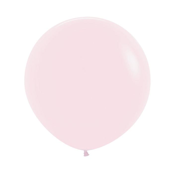 UNIDAD de Globo 609 Rosado Pastel Mate R24 x UNIDAD