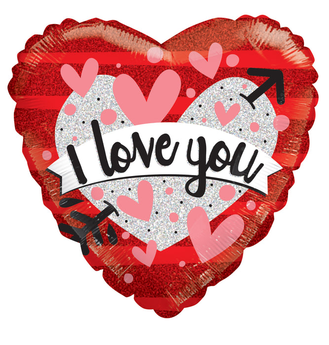 Globos Metalizados Love 18" Ref. 35