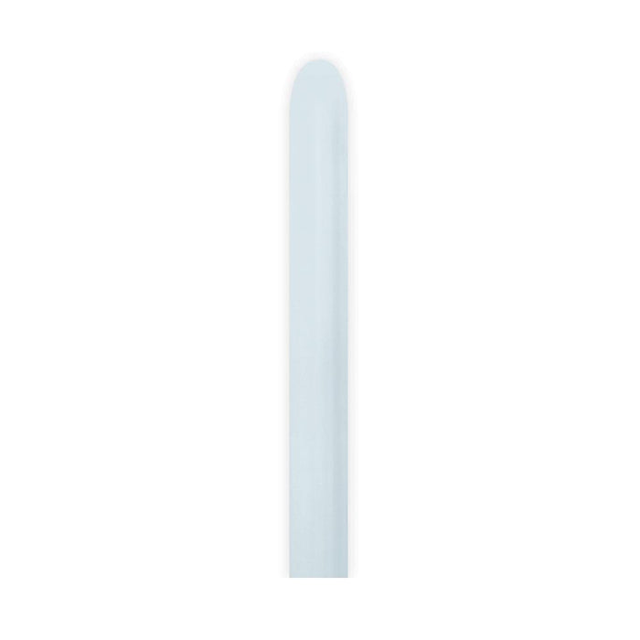 Globo Blanco Fashion Tubito 260 x 50 Unidades Sempertex