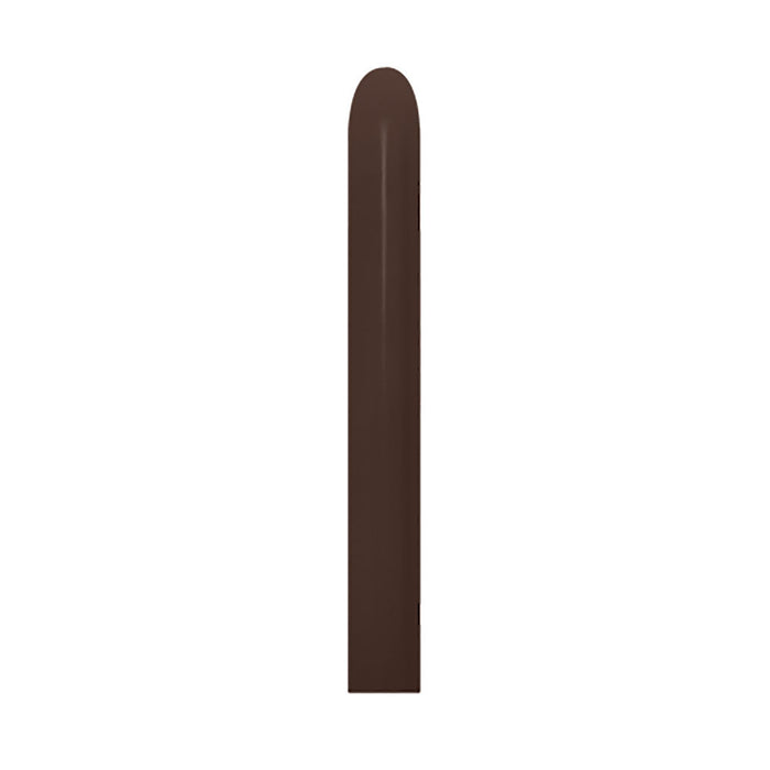Globo Chocolate Fashion Tubito 260 x 50 Unidades Sempertex