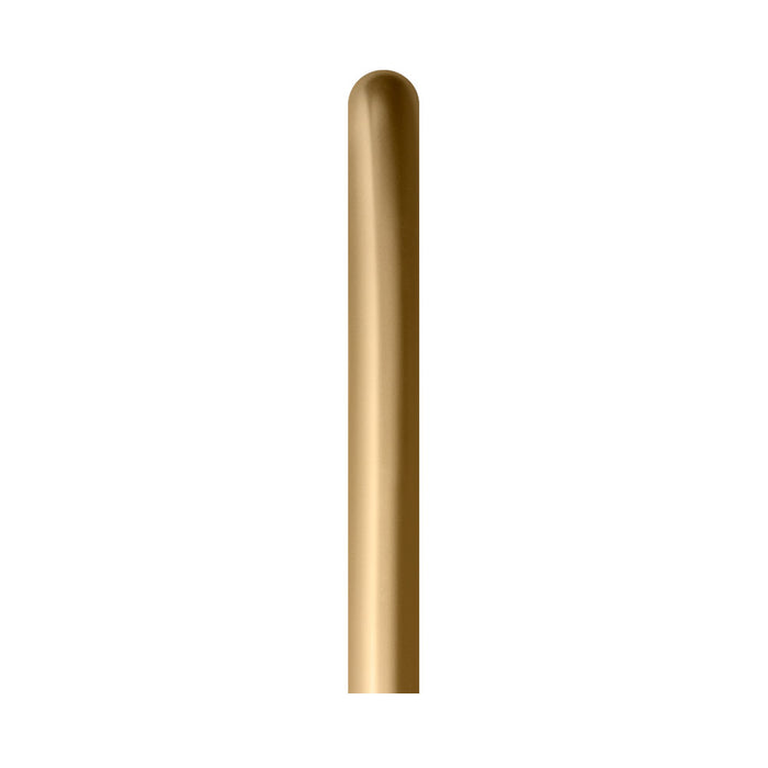 Globo Dorado Reflex Tubito 260 x 50 Unidades Sempertex