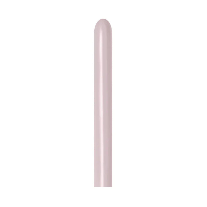 110 Pastel Dusk Rosa Tubito 260 x 20 Globos