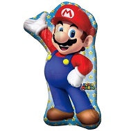 Globo Metalizado Cuerpo Super Mario Bros 20"