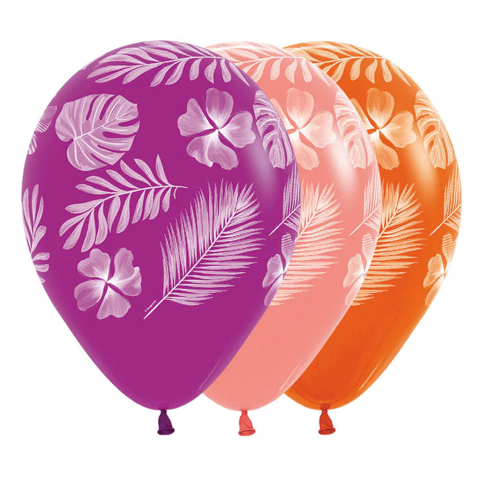 Globos Infinity Paraiso Tropical R12 X 50 Globos