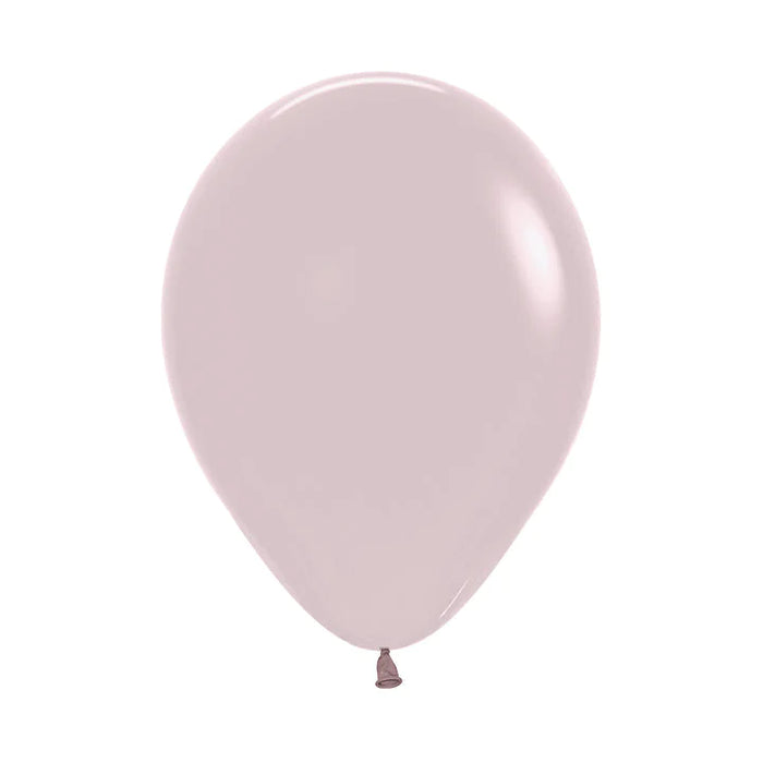 UNIDAD de Globo 110 Pastel Dusk Rosa R12 X Unidad
