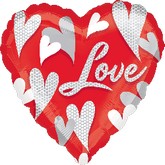 Globos Metalizados Love 18" Ref. 30