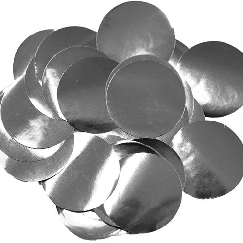 Confetti Redondo Plateado 20 Gr