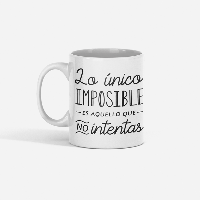 Mug Frase Motivadora 11 Oz Ref. 61 x 1 Unidad