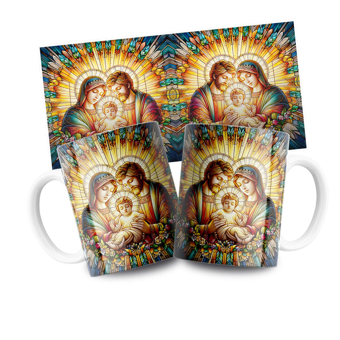 Mug Navidad Pesebre 11 Oz Ref.  7 x 1 Unidad
