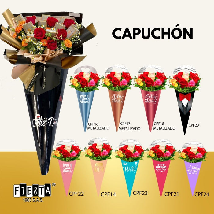 Caja Capuchón premium Feliz Dia Mama  x 1 Unidad