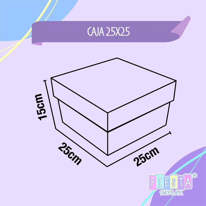 Caja 25 x 25 Te Amo Mama x 1 Unidad