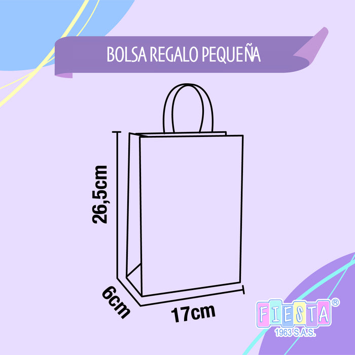 Bolsa Regalo Pequeña Para Ti Aguamarina x 1 Unidad