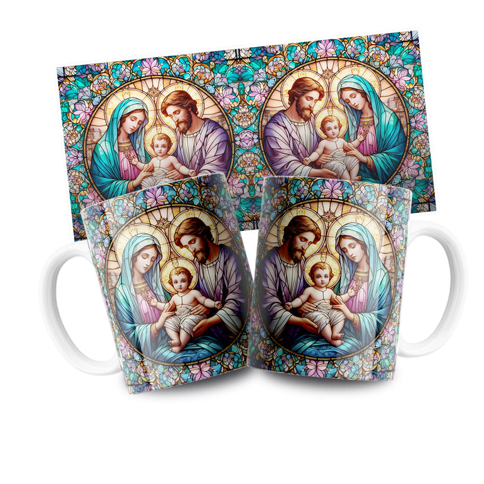 Mug Navidad Pesebre 11 Oz Ref.  8 x 1 Unidad