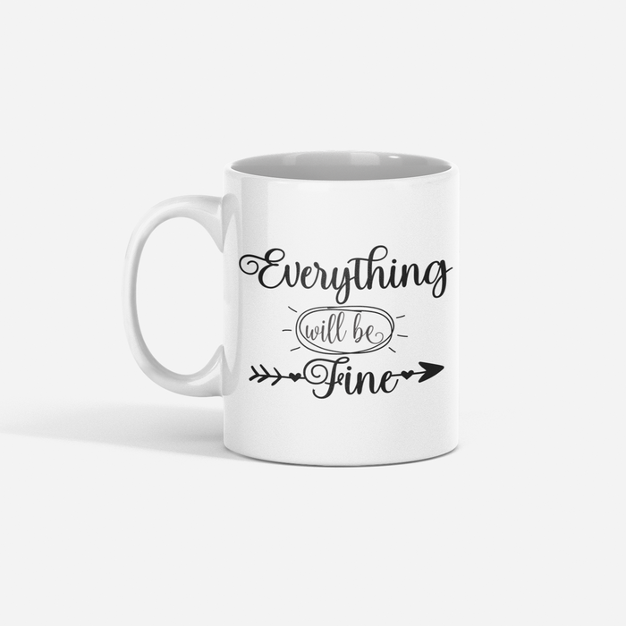 Mug Frase Motivadora 11 Oz Ref. 115 x 1 Unidad