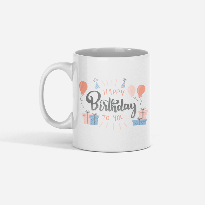 Mug Happy Birthday 11 Oz Ref. 85 x 1 Unidad