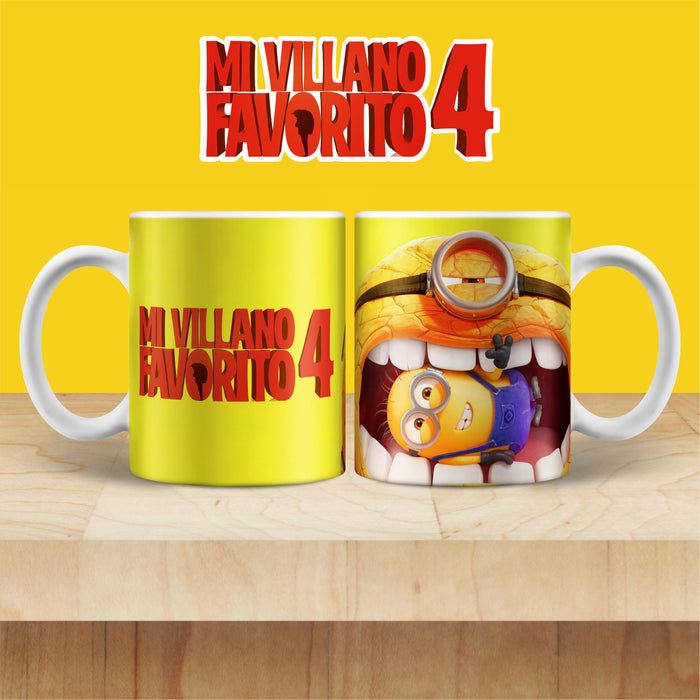 Mug Mi Villano Favorito de 11 Oz Ref. 4 x 1 Unidad