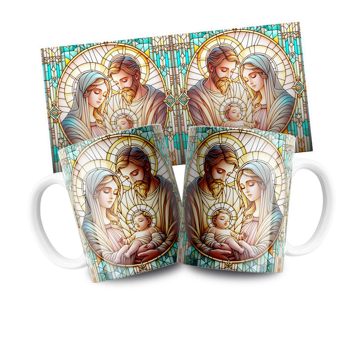 Mug Navidad Pesebre 11 Oz Ref.  64 x 1 Unidad
