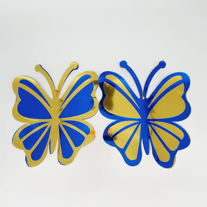 Aplique de Mariposas Decorativas Troqueladas X 2 Unidades  Ref.2